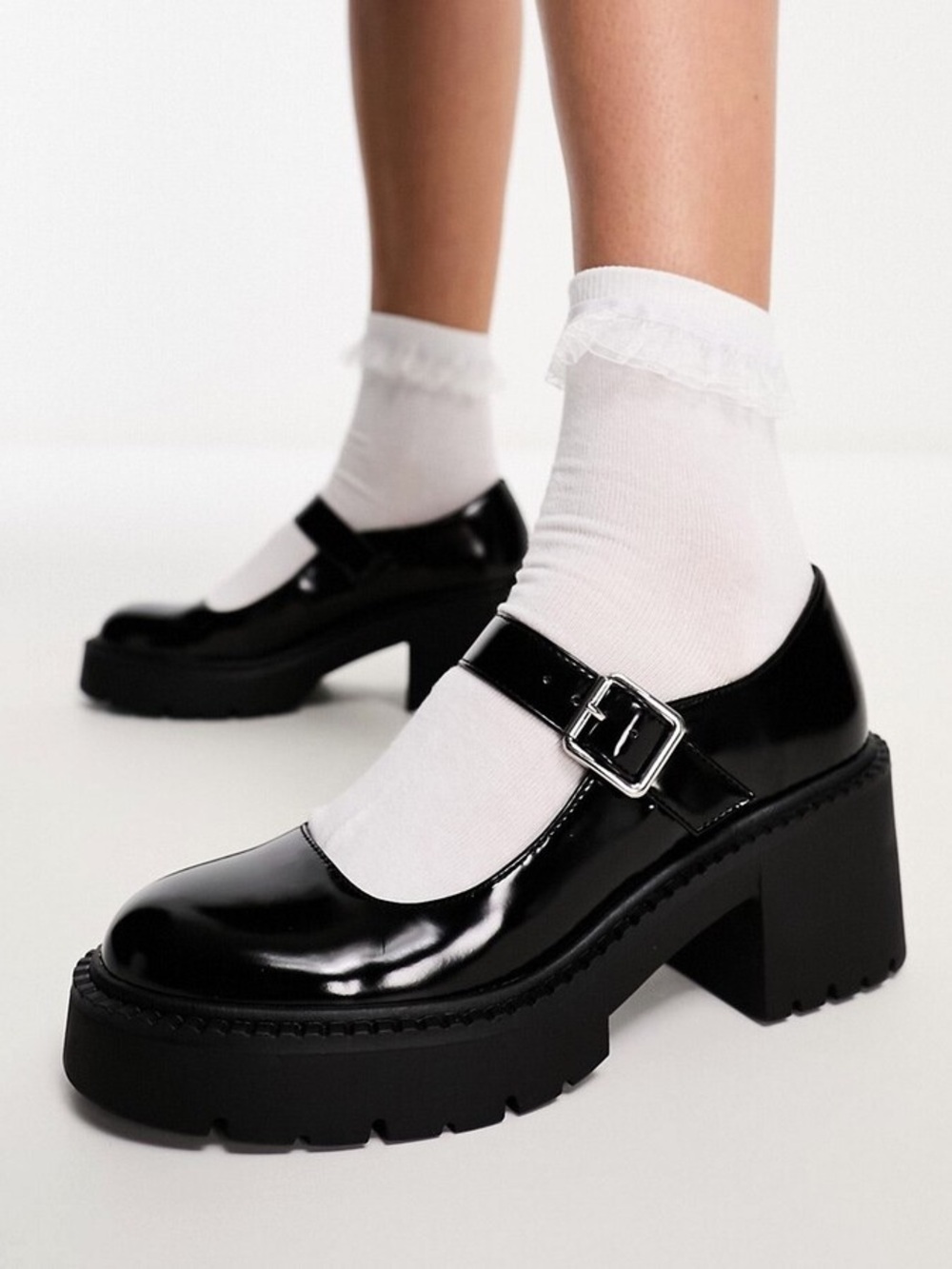 Madden Girl Thunder Mary Jane Shoes – Women’s Size 8